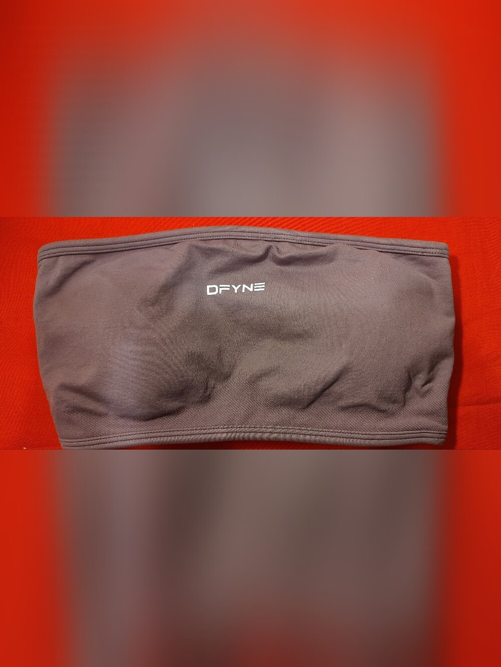 Medium DFYNE Impact Backless Bandeau sports bra size athletic womens apparel
